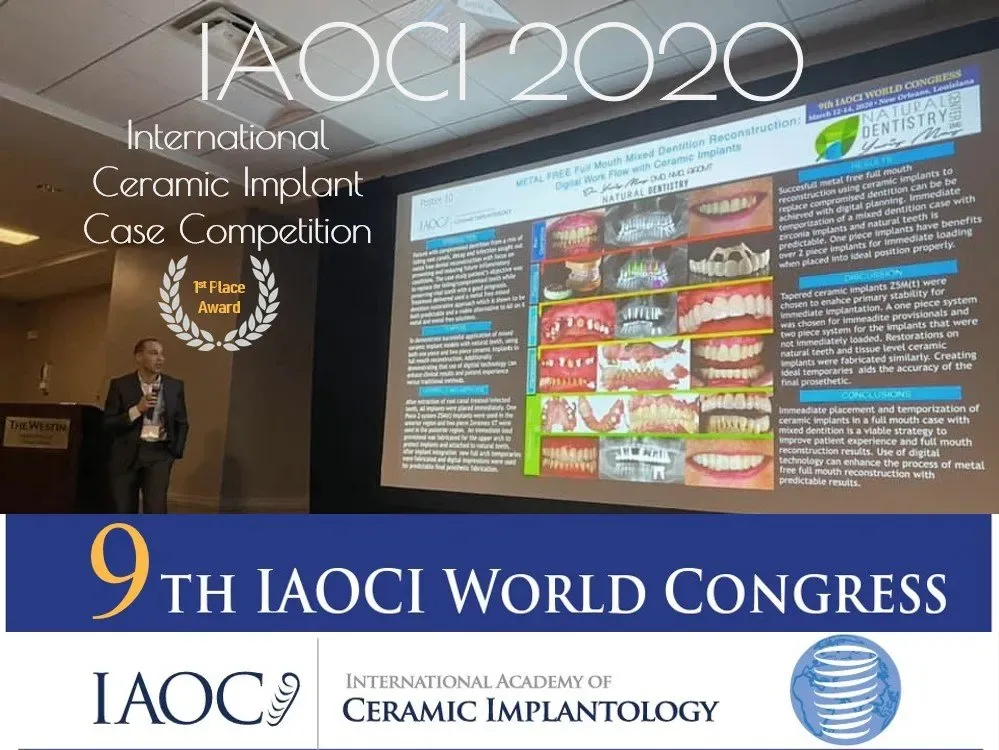 About Dr Yuriy May: IAOCI Ceramic Implant Dentist Award Natural Dentistry
